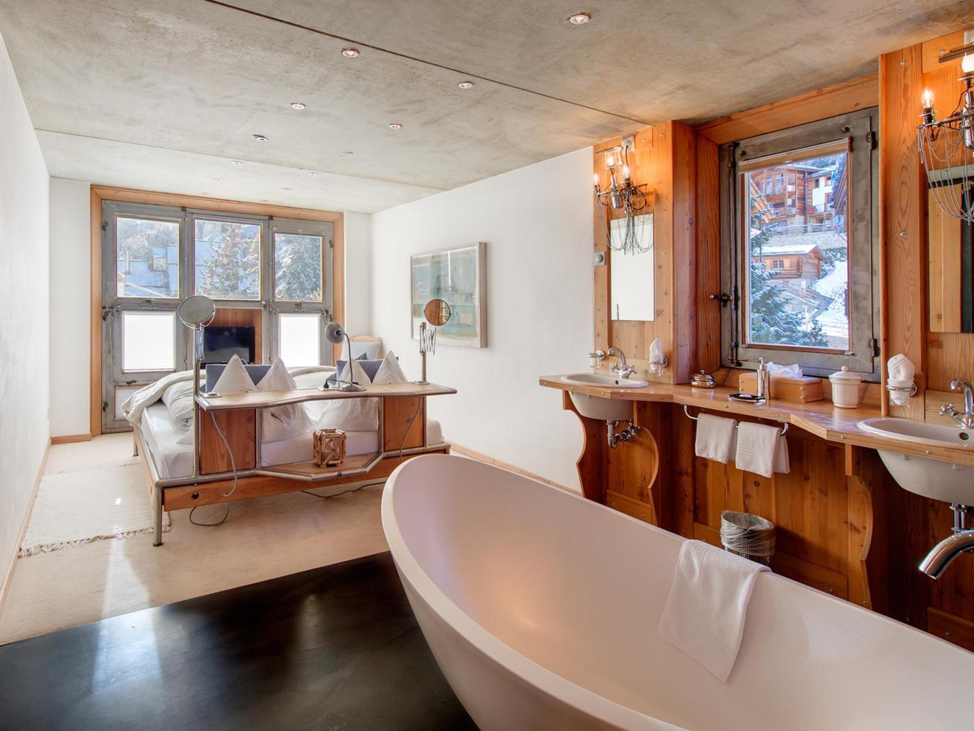 Backstage Hotel Serviced Apartments Zermatt Zewnętrze zdjęcie