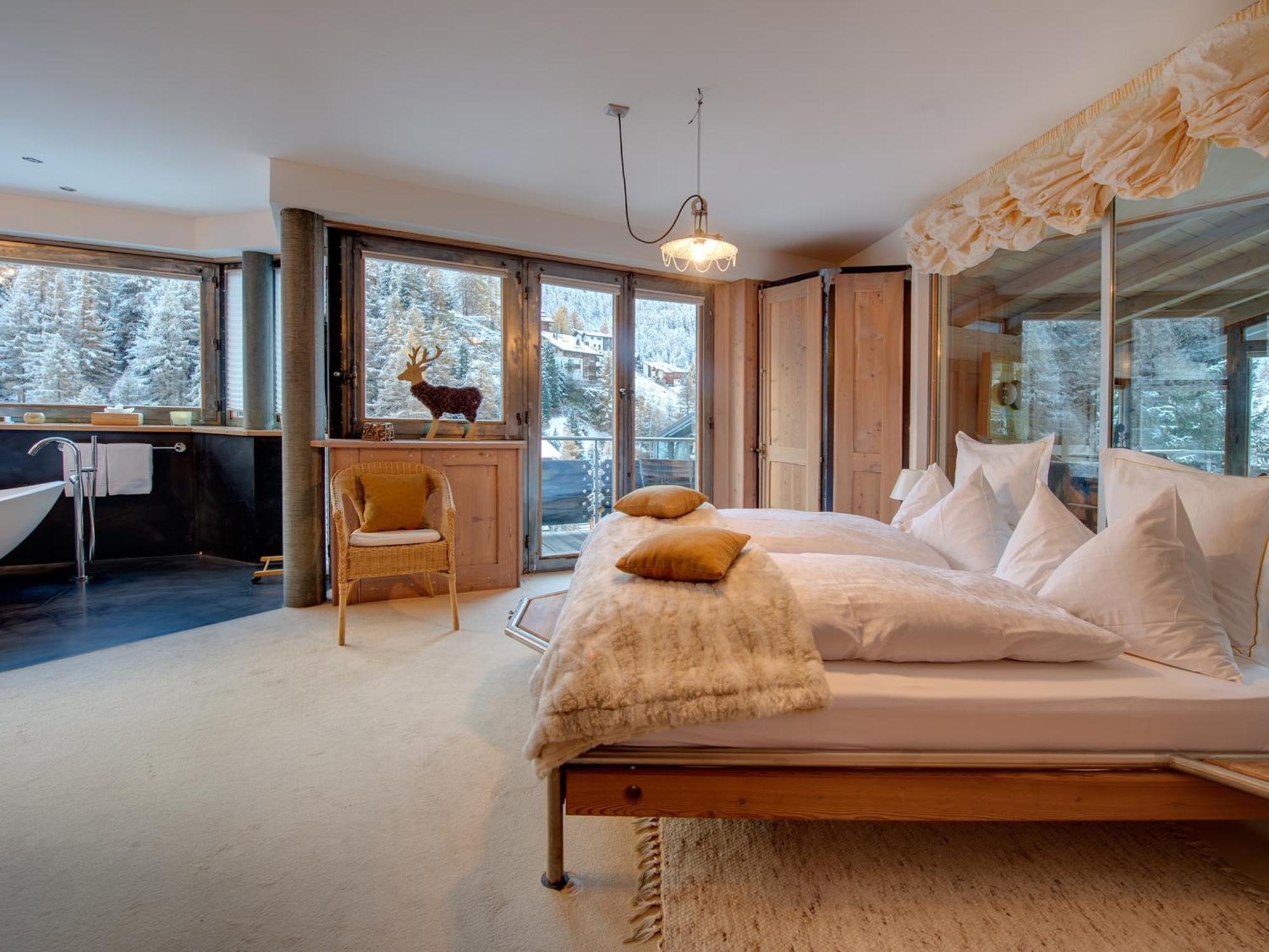 Backstage Hotel Serviced Apartments Zermatt Zewnętrze zdjęcie