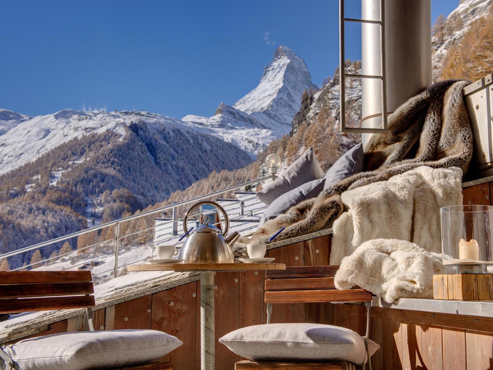 Backstage Hotel Serviced Apartments Zermatt Zewnętrze zdjęcie